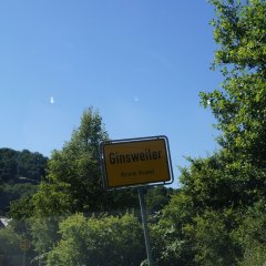Ortsschild  Ginsweiler