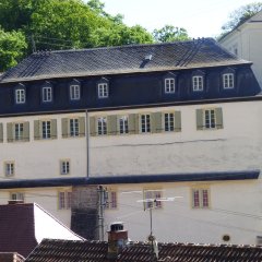 Blick vom Bürgerhaus Grumbach