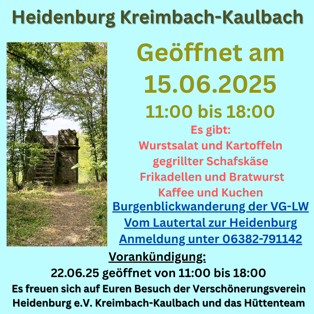 20250615 Heidenburg Kreimbach-Kaulbach - 1 20250615 Heidenburg Kreimbach-Kaulbach - 1