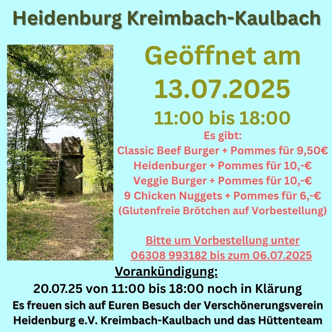 20250713 Heidenburg Kreimbach-Kaulbach - 1 20250713 Heidenburg Kreimbach-Kaulbach - 1