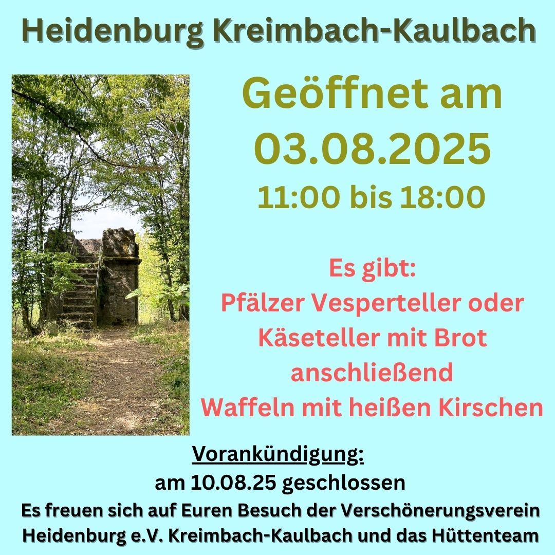 20250803 Heidenburg Kreimbach-Kaulbach - 1 20250803 Heidenburg Kreimbach-Kaulbach - 1