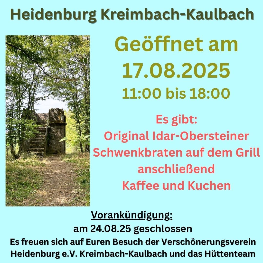 20250817 Heidenburg Kreimbach-Kaulbach - 1 20250817 Heidenburg Kreimbach-Kaulbach - 1