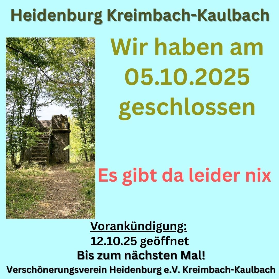 20251005 Heidenburg Kreimbach-Kaulbach - 1 20251005 Heidenburg Kreimbach-Kaulbach - 1