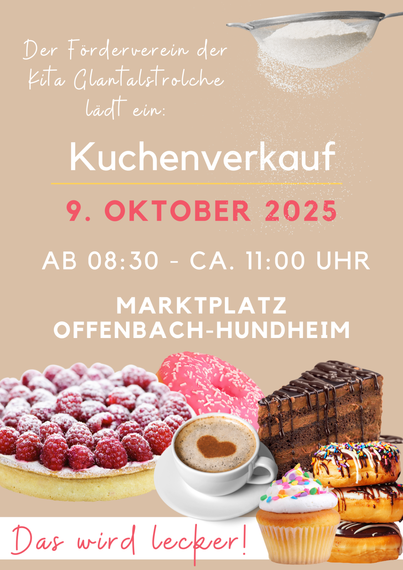 Kuchenverkauf Kita Glantalstrolche - 1