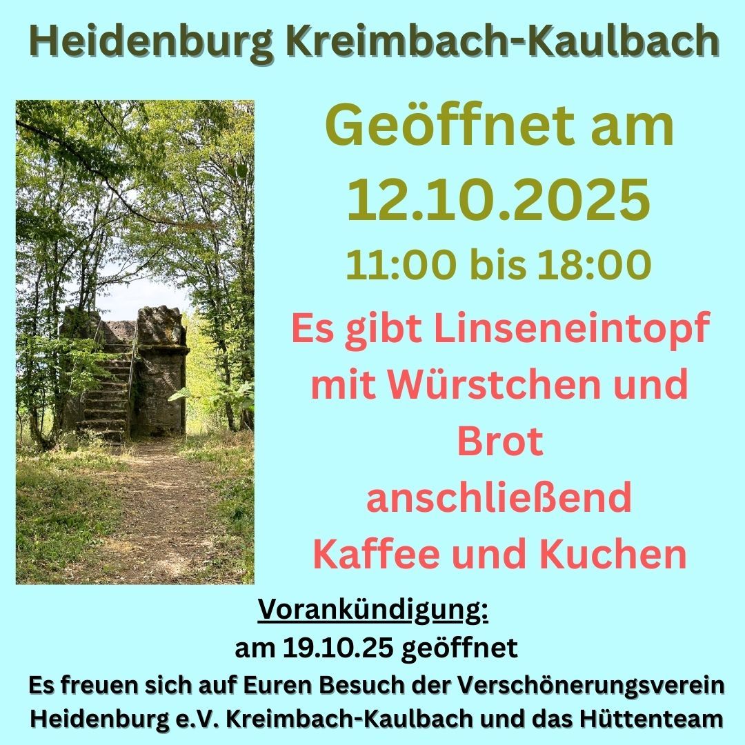 20251012 Heidenburg Kreimbach-Kaulbach - 1 20251012 Heidenburg Kreimbach-Kaulbach - 1