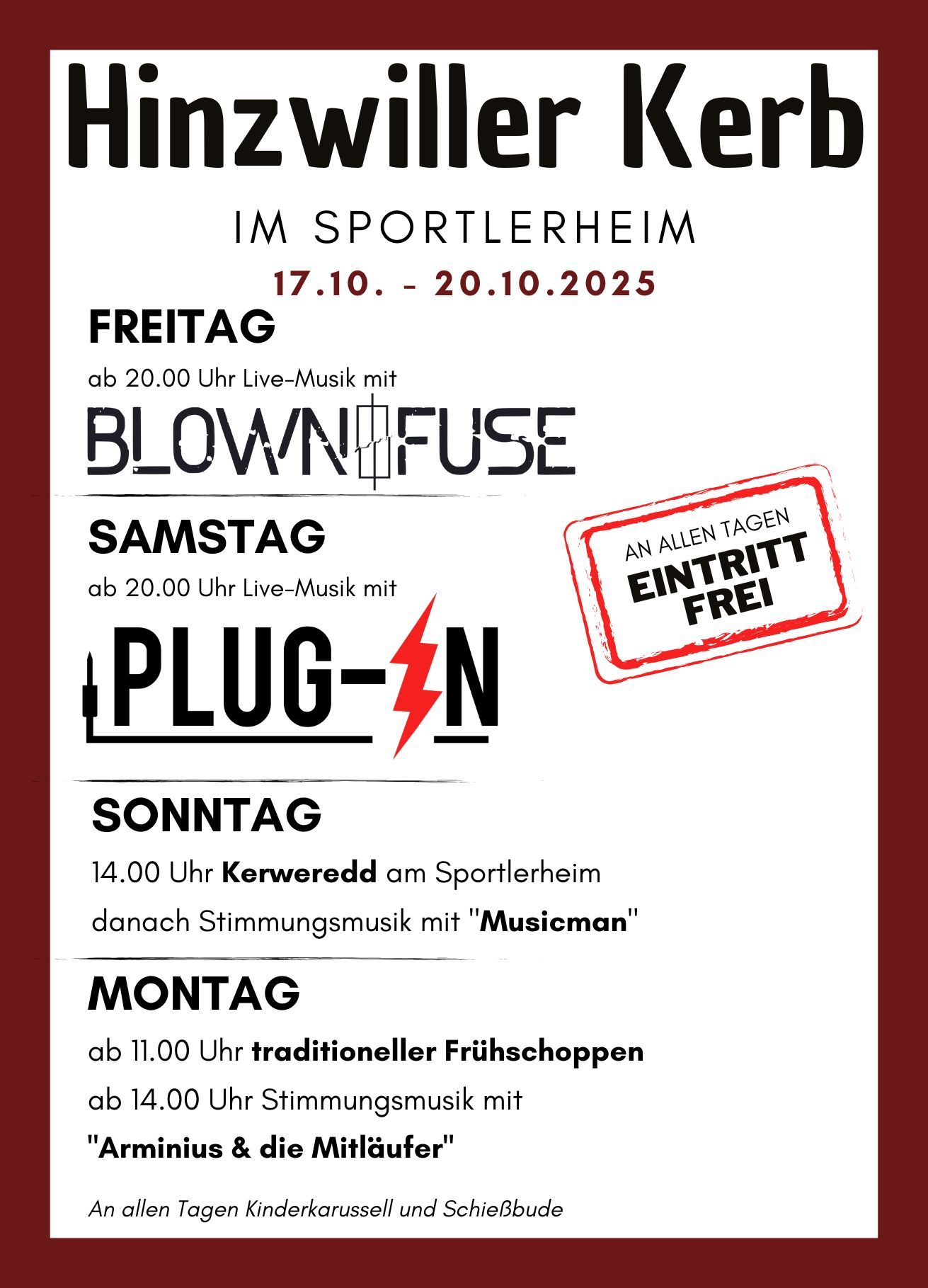 Hinzwiller Flyer - 5 Hinzwiller Flyer - 5