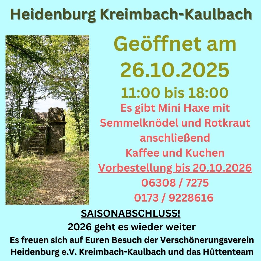 20251026 Heidenburg Kreimbach-Kaulbach - 1 20251026 Heidenburg Kreimbach-Kaulbach - 1