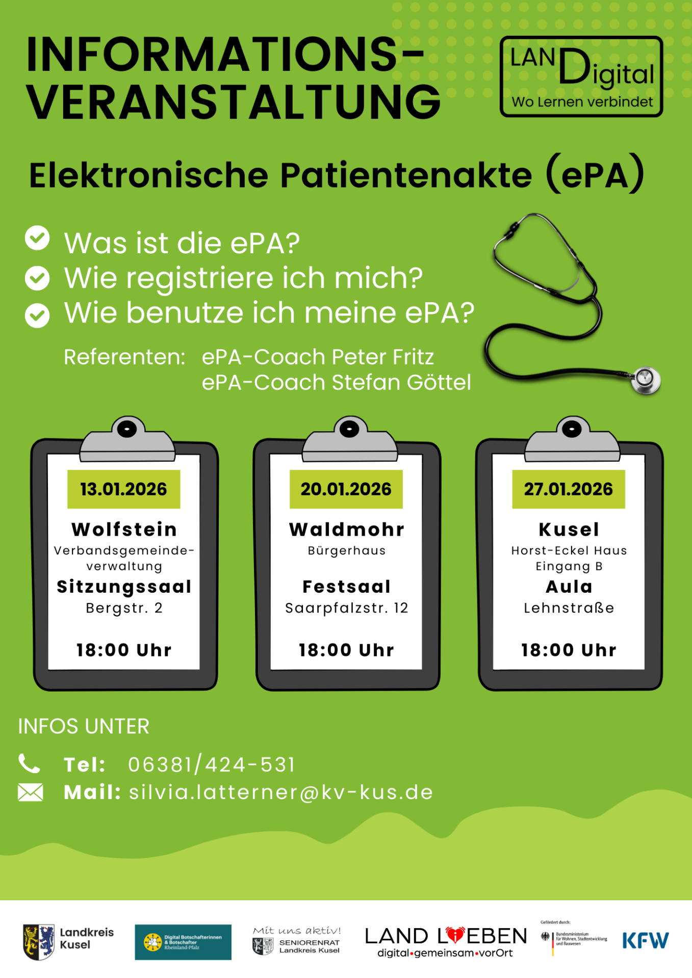 Elektronische Patientenakte - Datenklau Kusel Elektronische Patientenakte - Datenklau Kusel