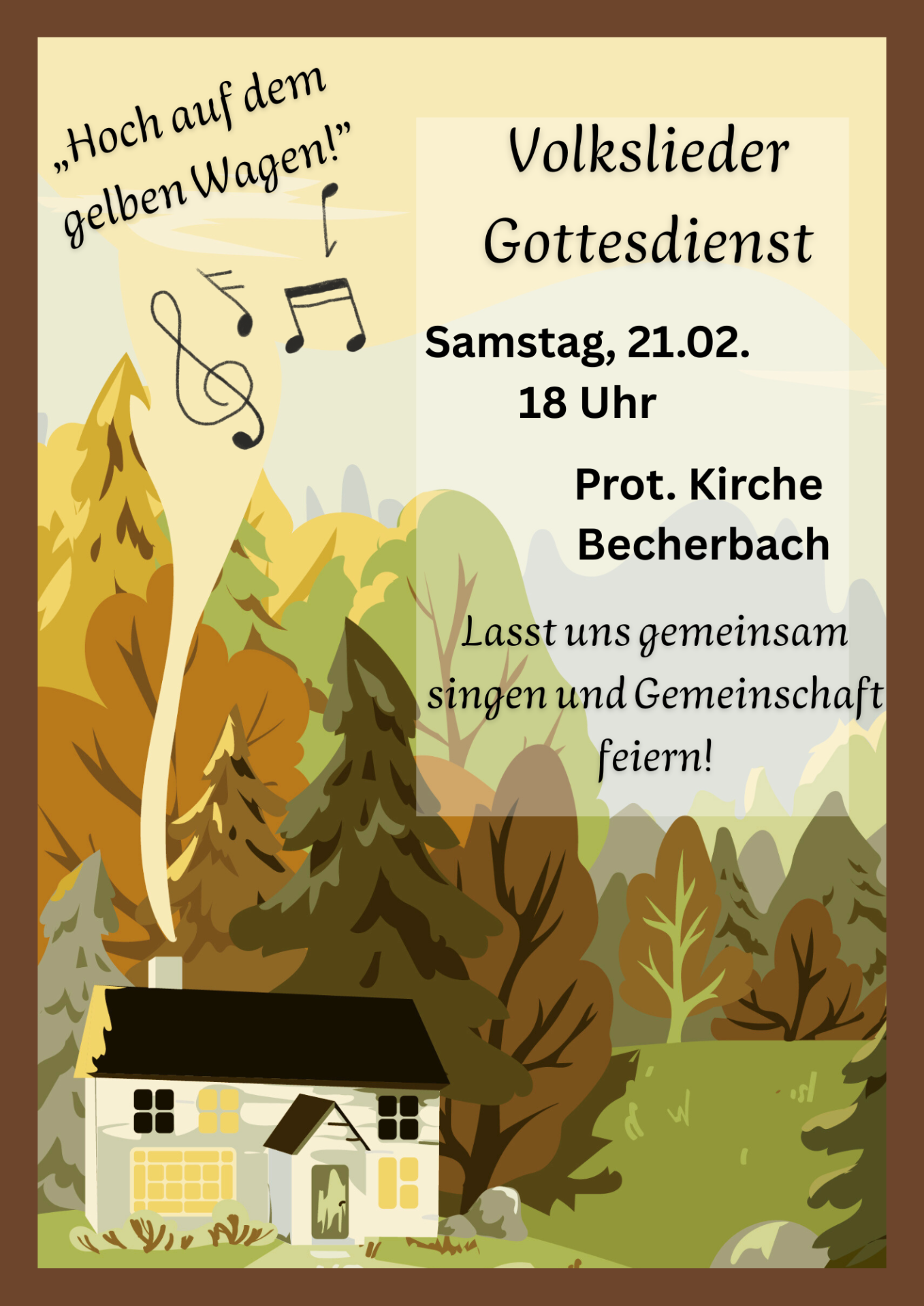 Danke für die Musik Einladung (A4) - 2 Danke für die Musik Einladung (A4) - 2