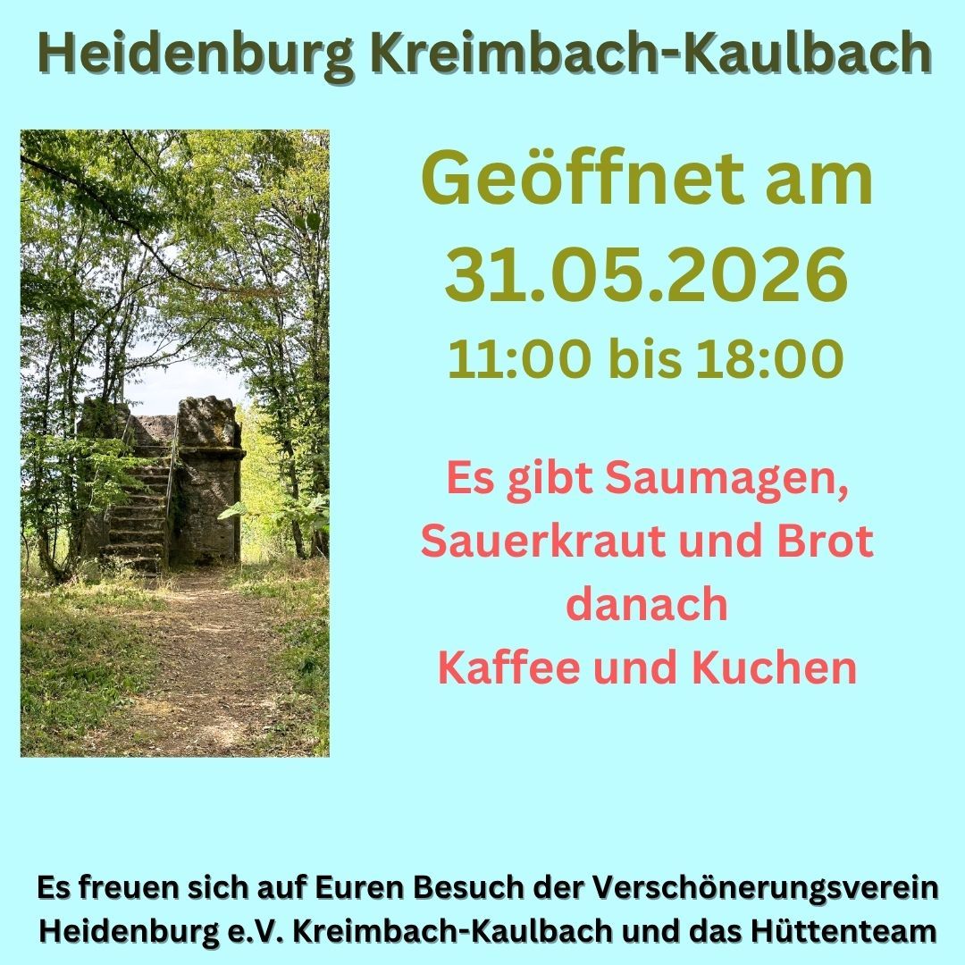 20260531 Heidenburg Kreimbach-Kaulbach - 1 20260531 Heidenburg Kreimbach-Kaulbach - 1