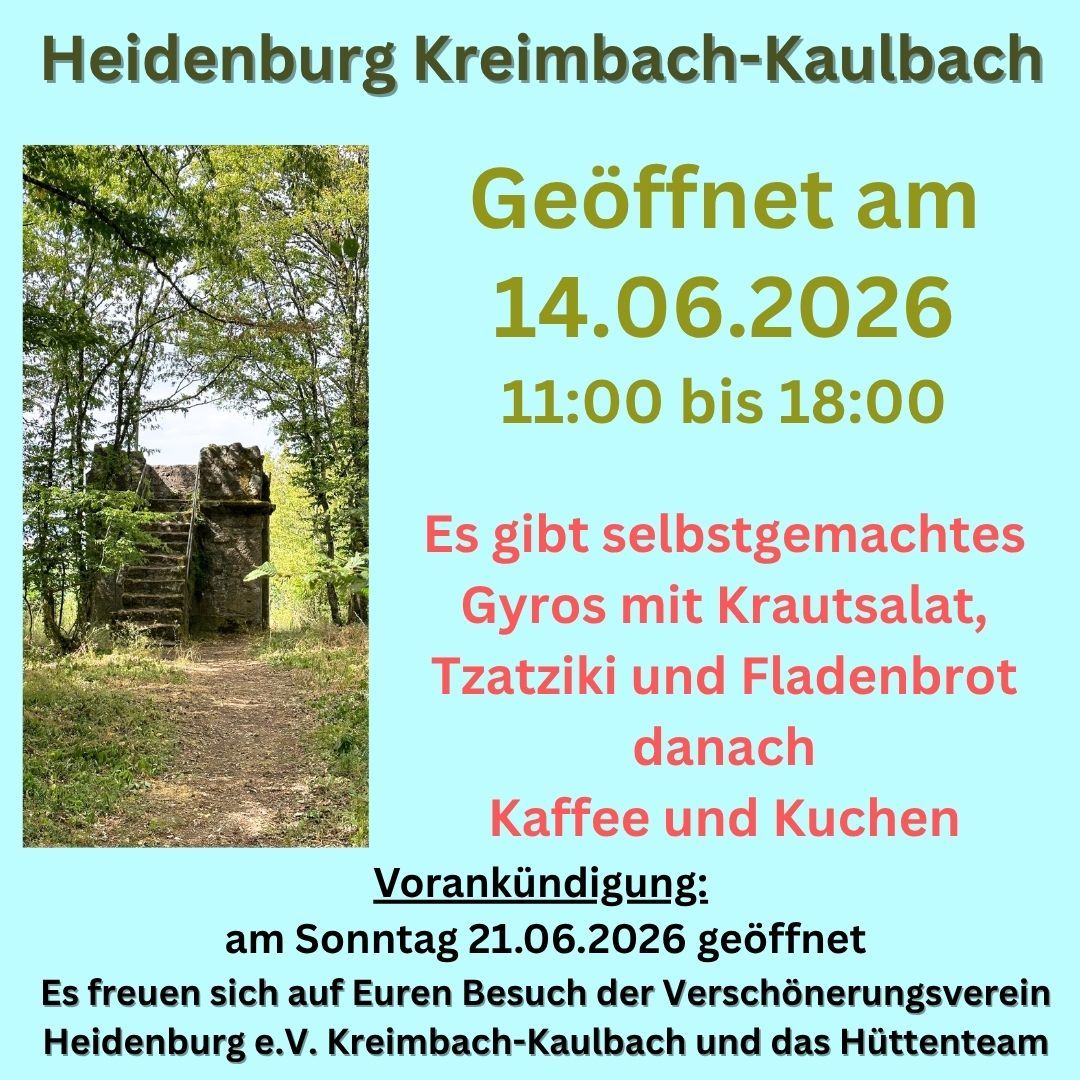 20260614 Heidenburg Kreimbach-Kaulbach - 1 20260614 Heidenburg Kreimbach-Kaulbach - 1