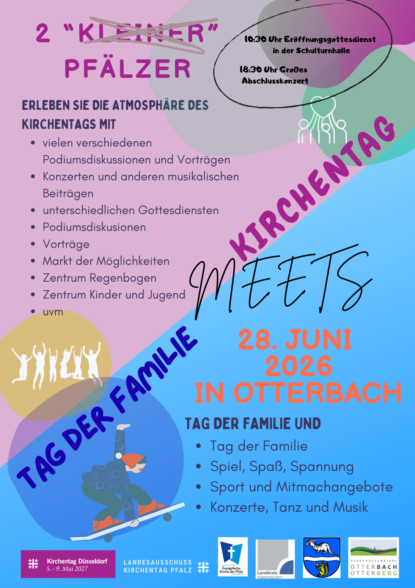 Kirchentag meets Tag der Familie im Landkreis Kaiserslautern Ein Fest für die ganze Region - 1 Kirchentag meets Tag der Familie im Landkreis Kaiserslautern Ein Fest für die ganze Region - 1