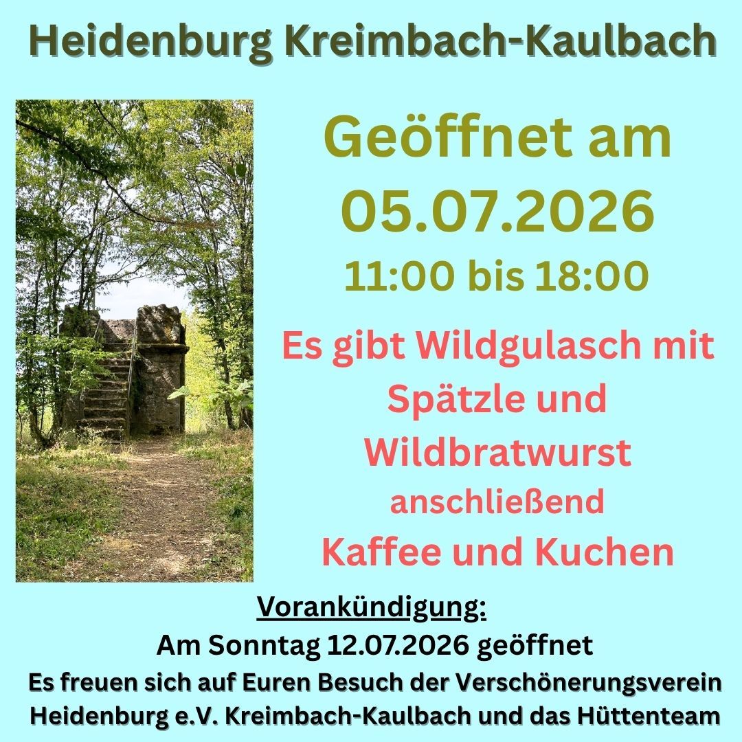 20260705 Heidenburg Kreimbach-Kaulbach - 1 20260705 Heidenburg Kreimbach-Kaulbach - 1
