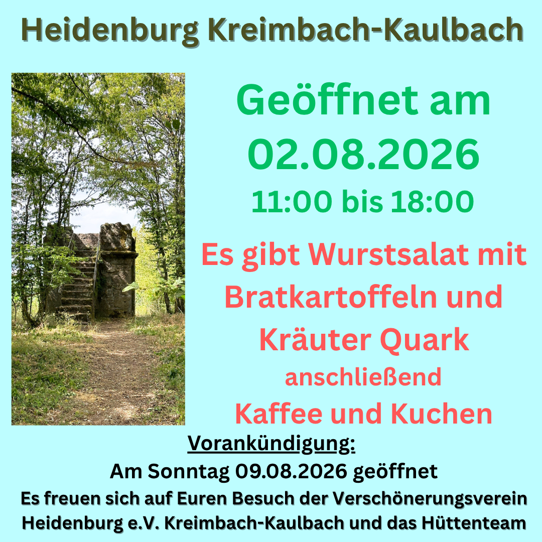 20260802 Heidenburg Kreimbach-Kaulbach - 1 20260802 Heidenburg Kreimbach-Kaulbach - 1