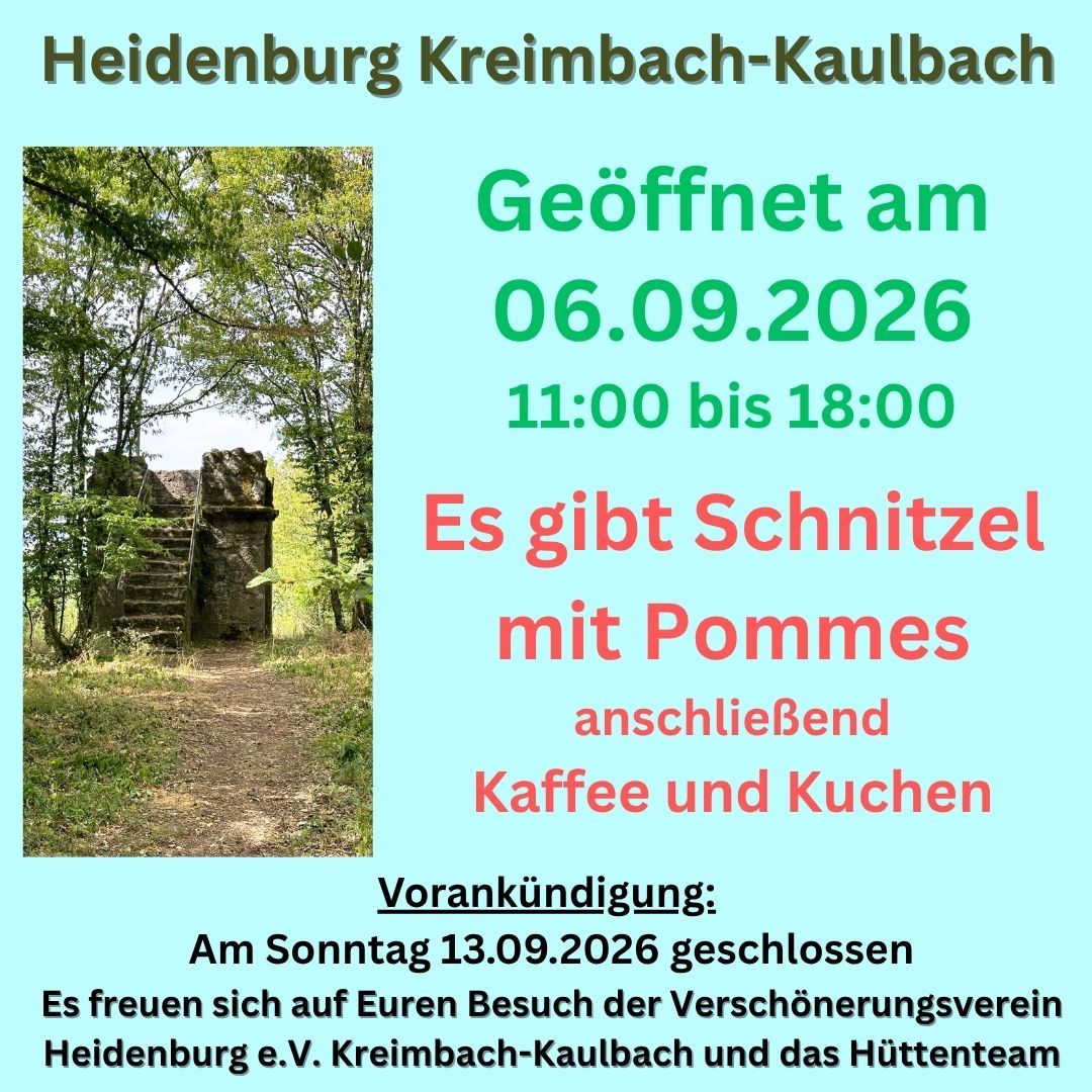 20260906 Heidenburg Kreimbach-Kaulbach - 1 20260906 Heidenburg Kreimbach-Kaulbach - 1